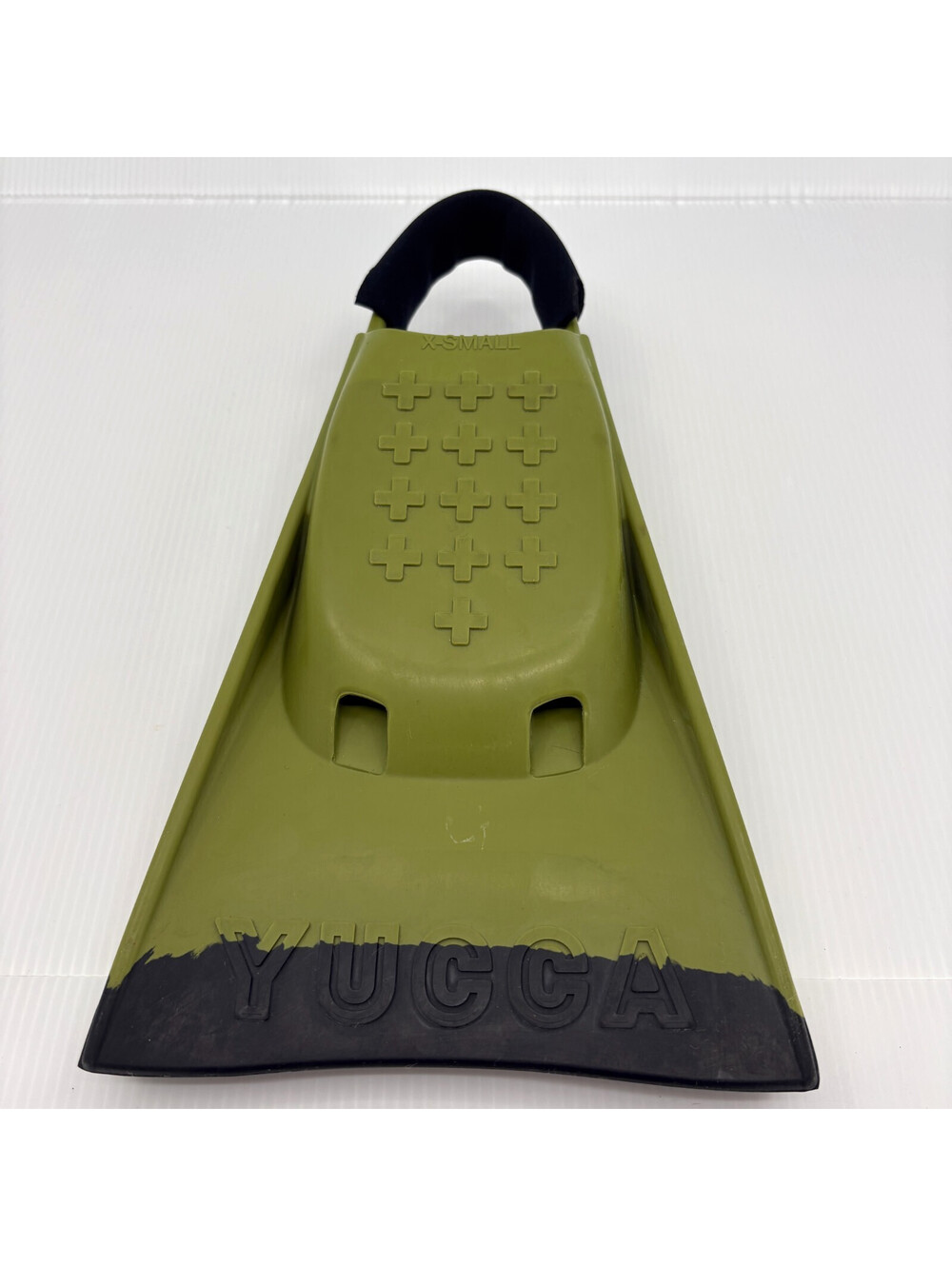 Yucca Fins X-Small Olive Black Single Swim Fin Bodysurfing Bodyboarding Flipper